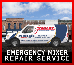 We repair all types & brands of commercial mixers: Hobart, Doyon, Globe, Vollrath, Sammic, Eurodib, and Avantco Mixers, Planetary & Stand Mixers. We service South Eastern Pennsylvania & Mercer, Burlington, Camden, Gloucester, Cumberland, Salem, Cape May, Atlantic & Ocean Counties in New Jersey