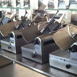 We have a good selction of Preowned Hobart slicers, Hobart food cutters, Hobart Peelers reconditioned by our technicians