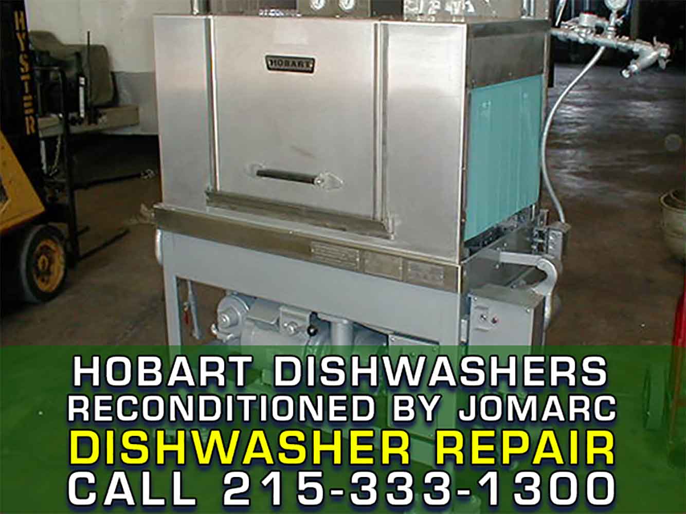 THE MAINTENANCE SPECIAL

Jomarc's maintenance special is for Hobart mixers 60 quarts or more. Click here for more details